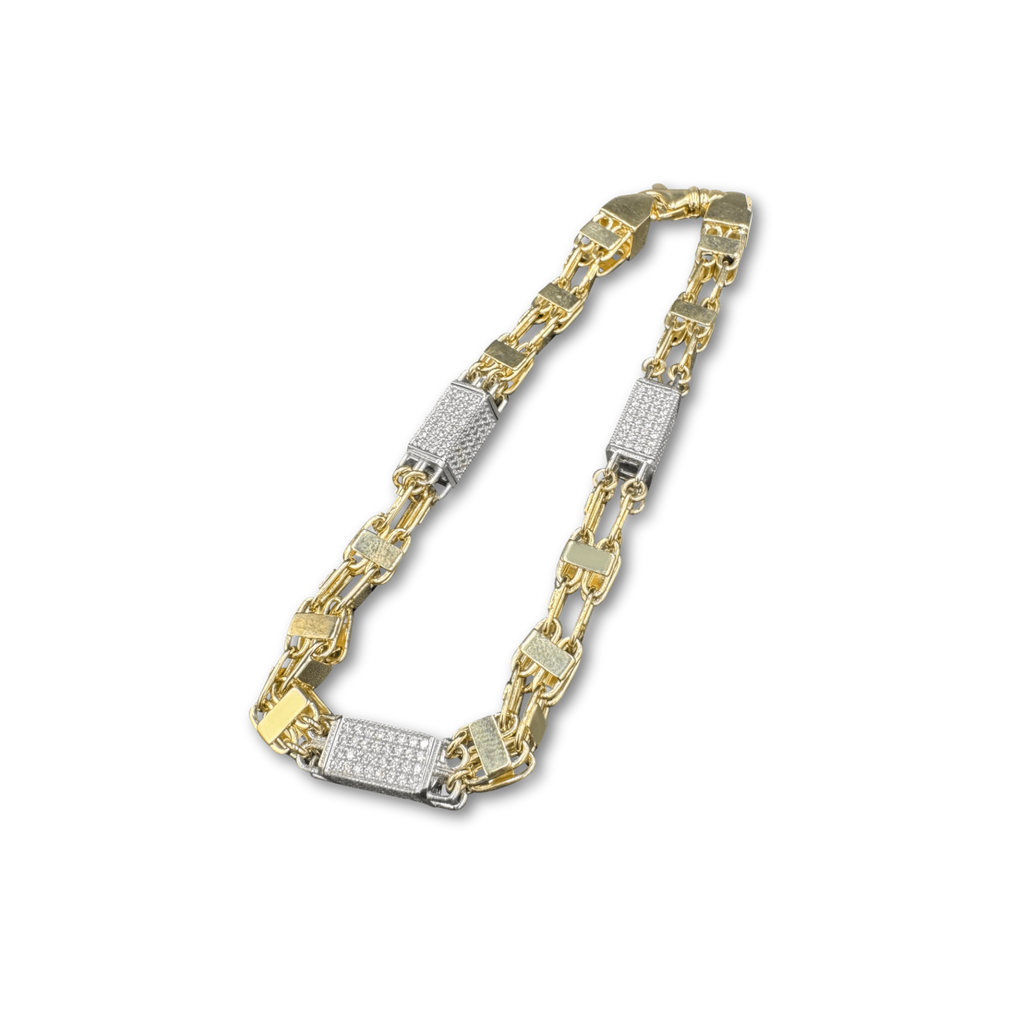 Magnum Armband | 14K met Swarovski