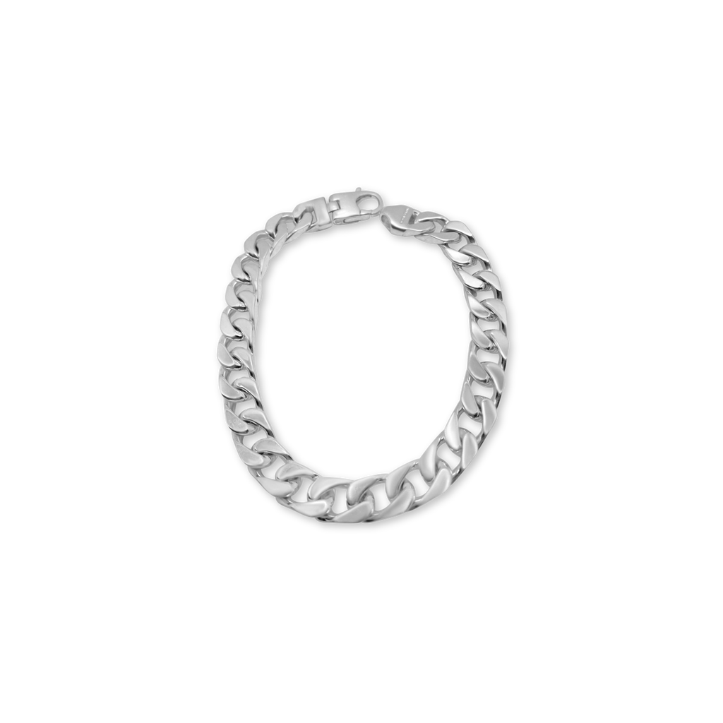 Cuban Massief armband | 925 Zilver