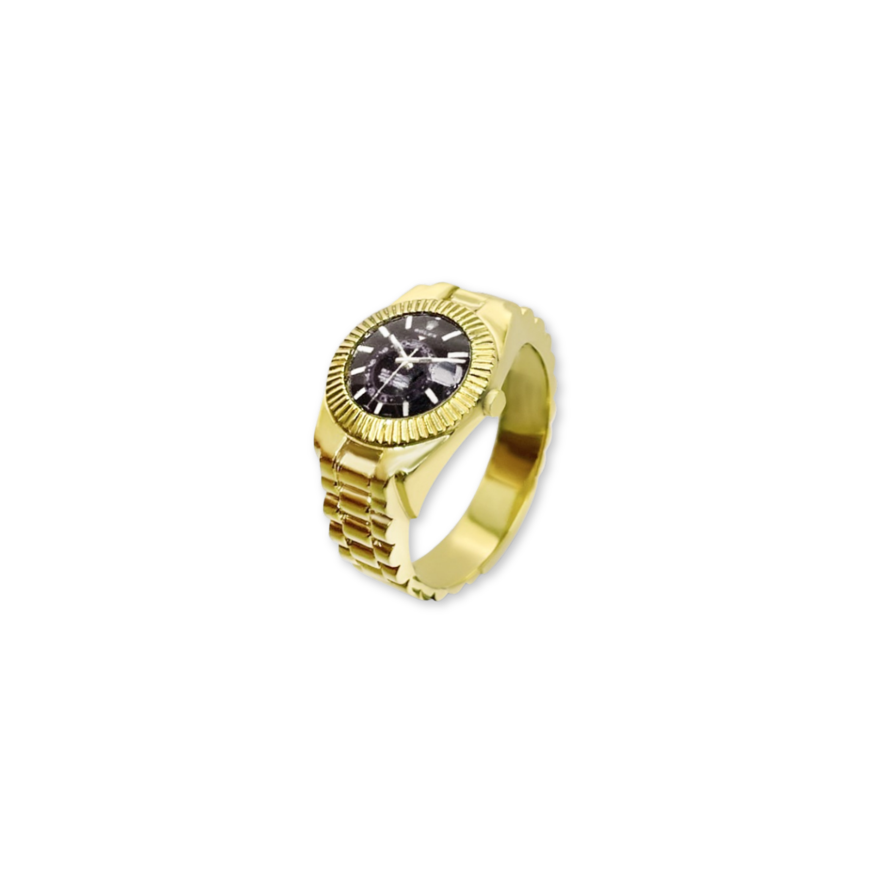Custom Horloge Ring | 14K