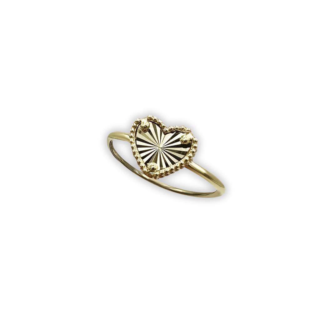 3D Hart Ring | 14K
