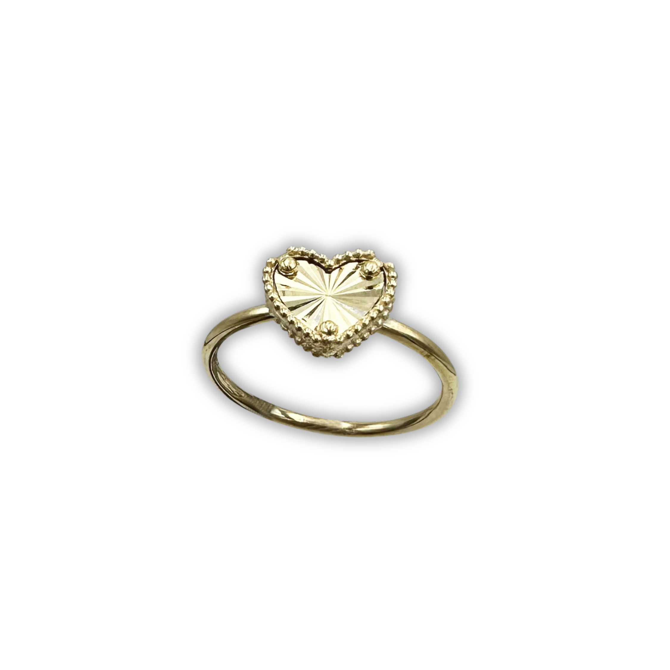 3D Hart Ring | 14K