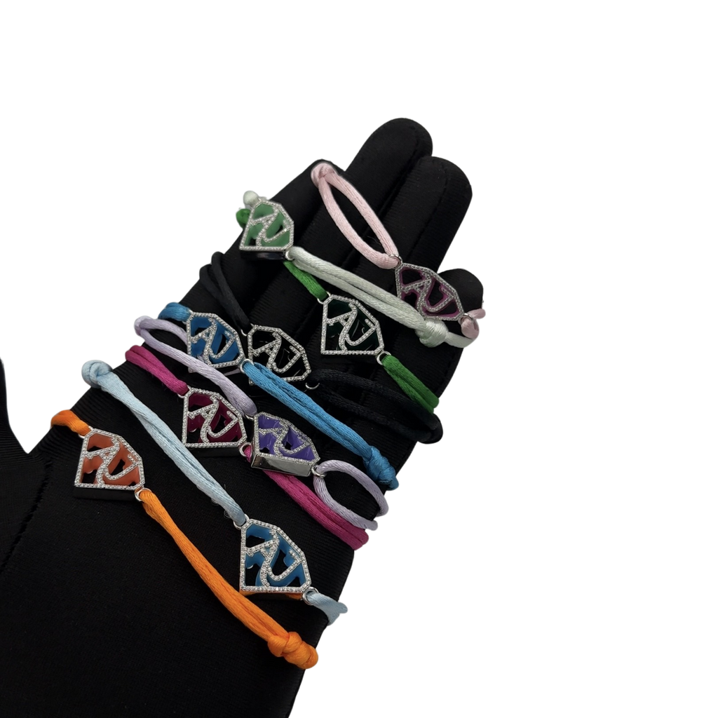 AJ satin family armband | Goud | 925 Zilver