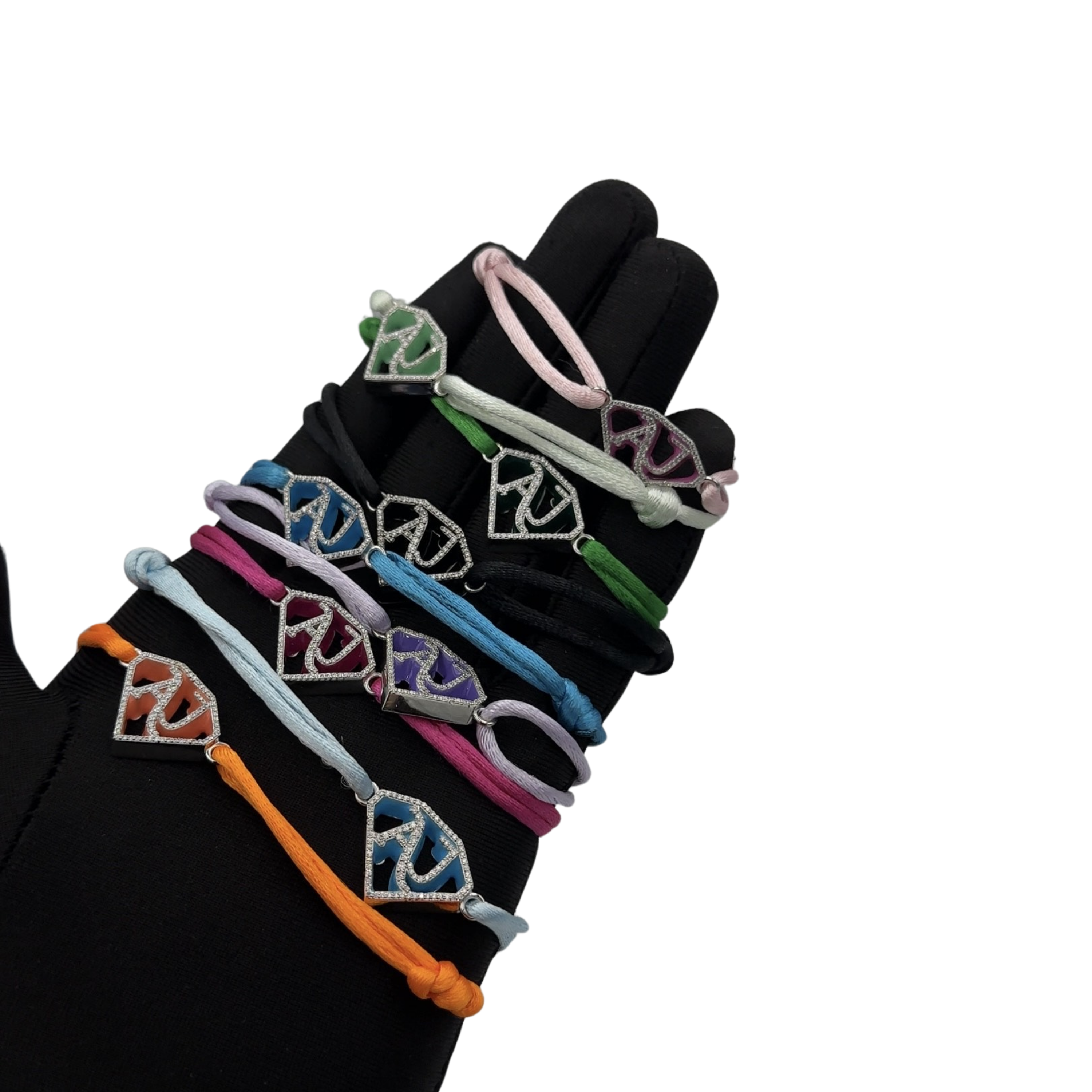 AJ satin family armband | Goud | 925 Zilver