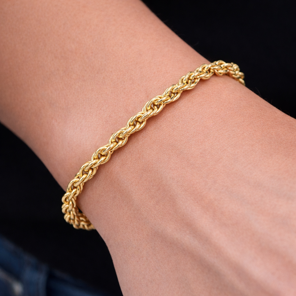 Rope Armband | 14K Massief