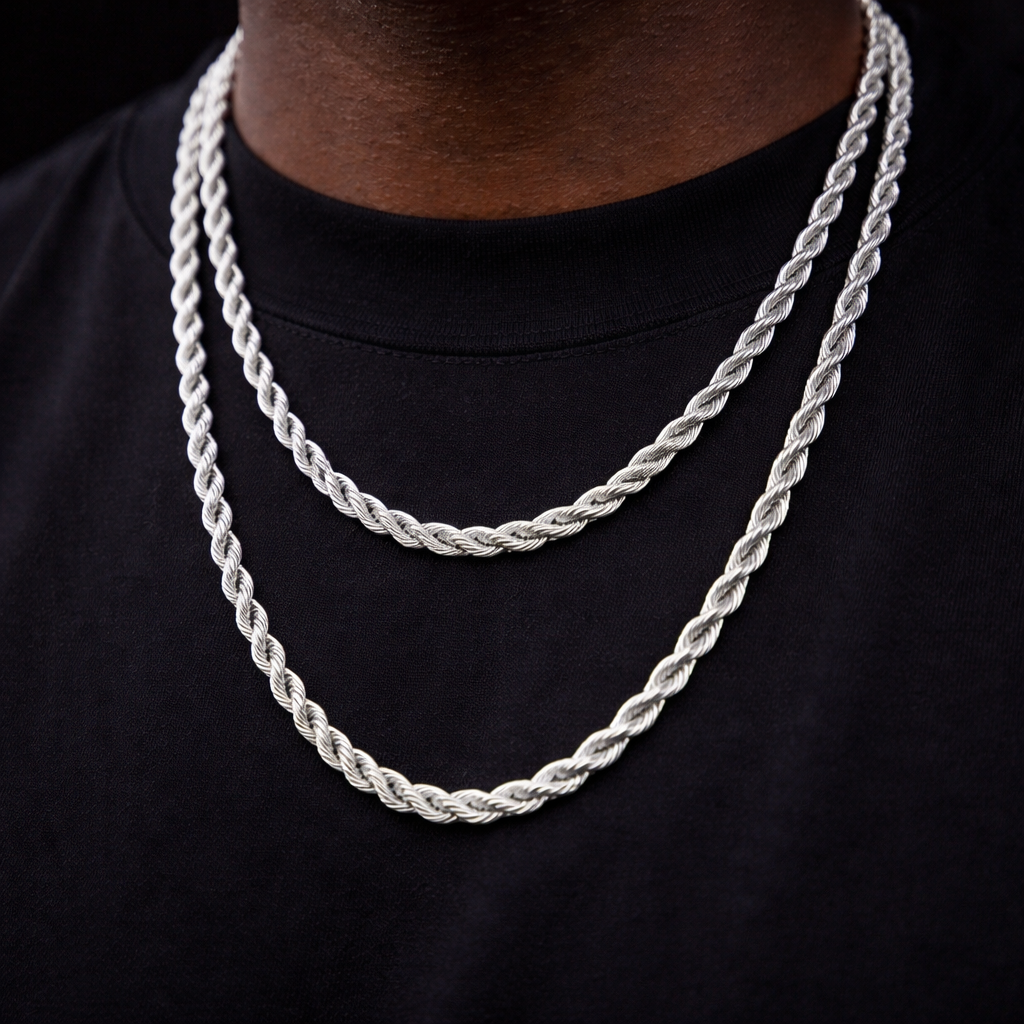 Zilver Rope Kettingen | 925