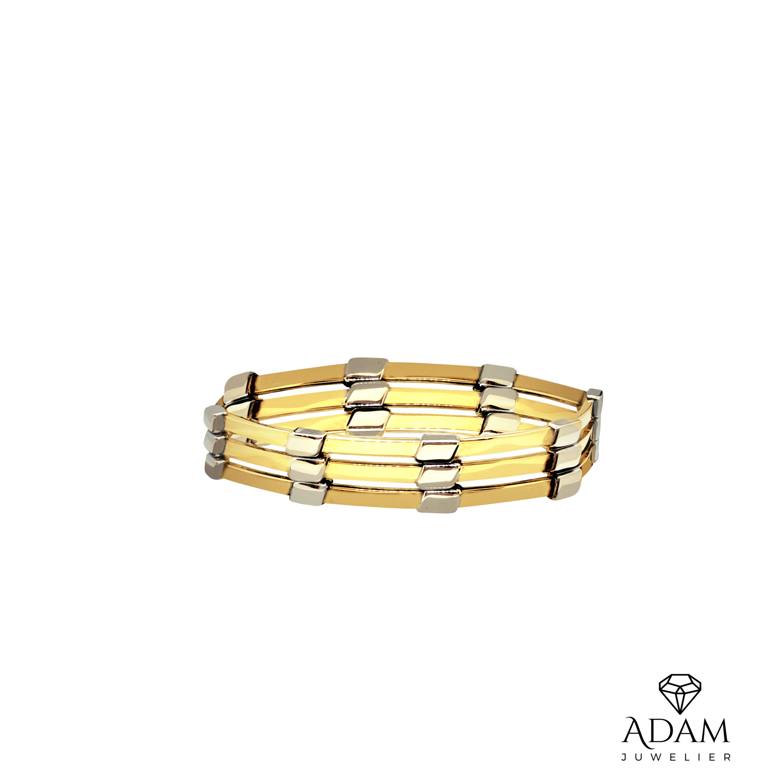 Heren Sieraden voor voor Armbanden Diemer Gold Armband Van 14 Kt Goud in het Metallic voor heren 