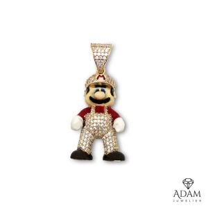 14KT Emaille Mario