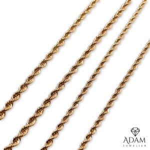 14KT Rose Rope Chains